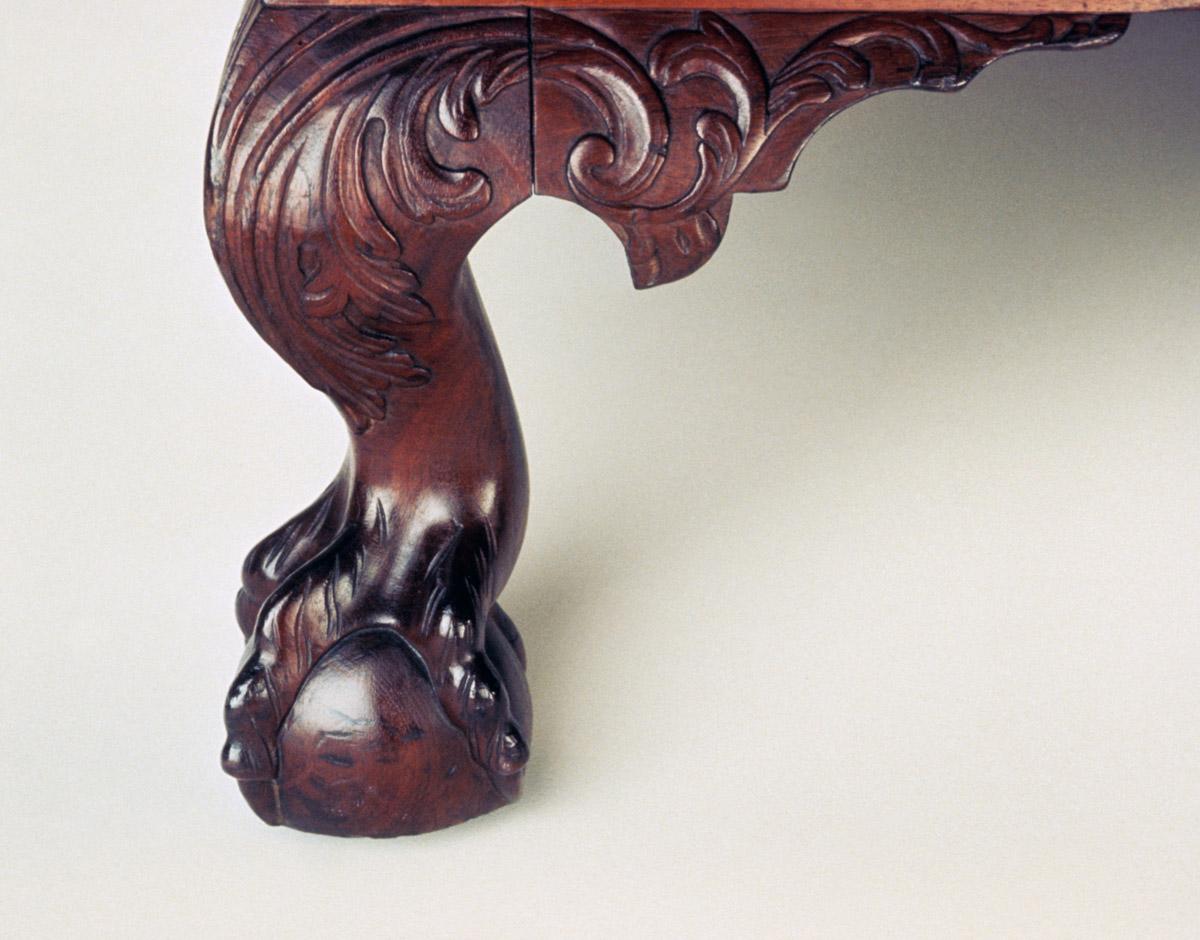 1959.3414 Desk and bookcase (detail 2)