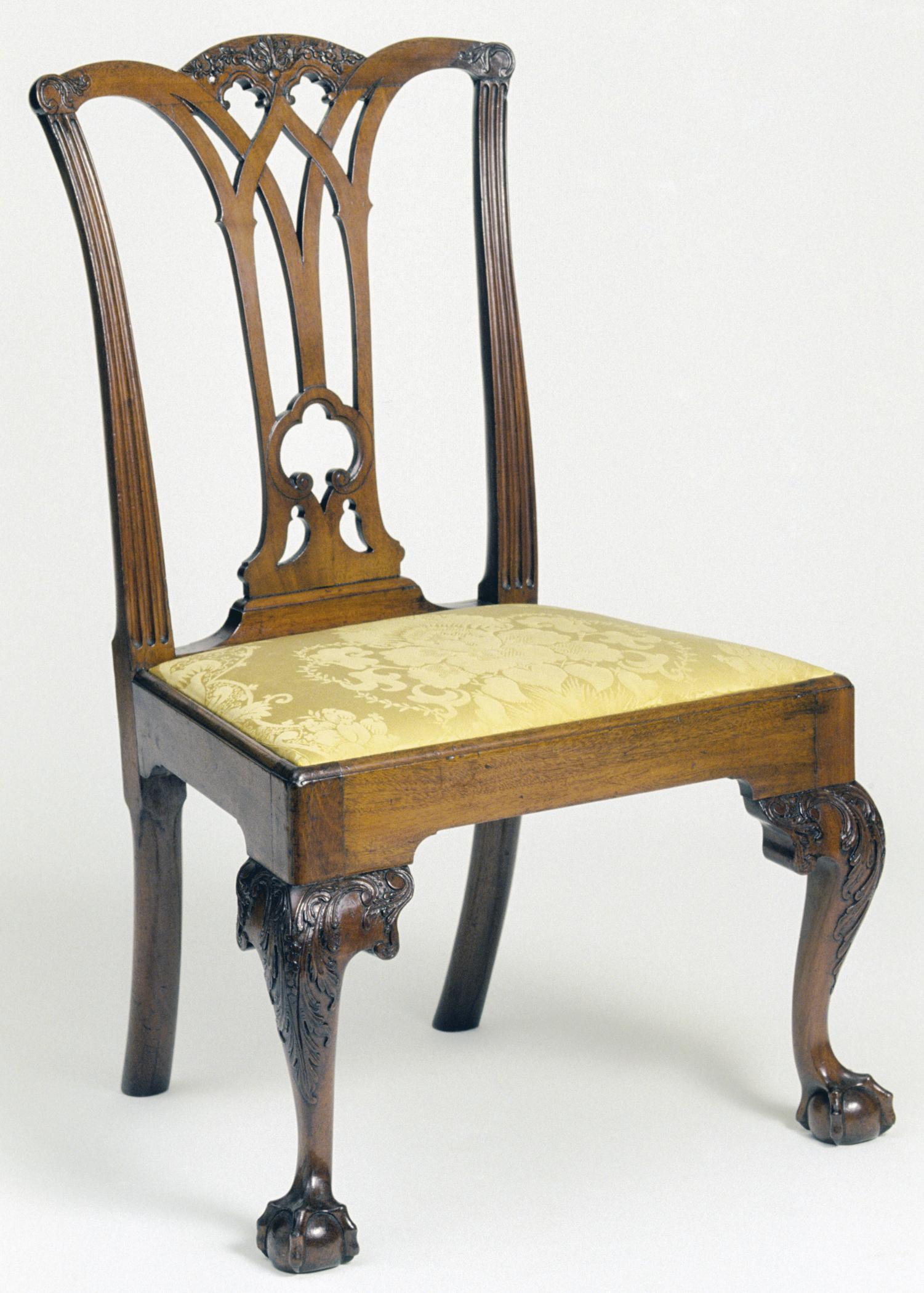 1959.3421 Chair, 1984.0653.013 Slipseat