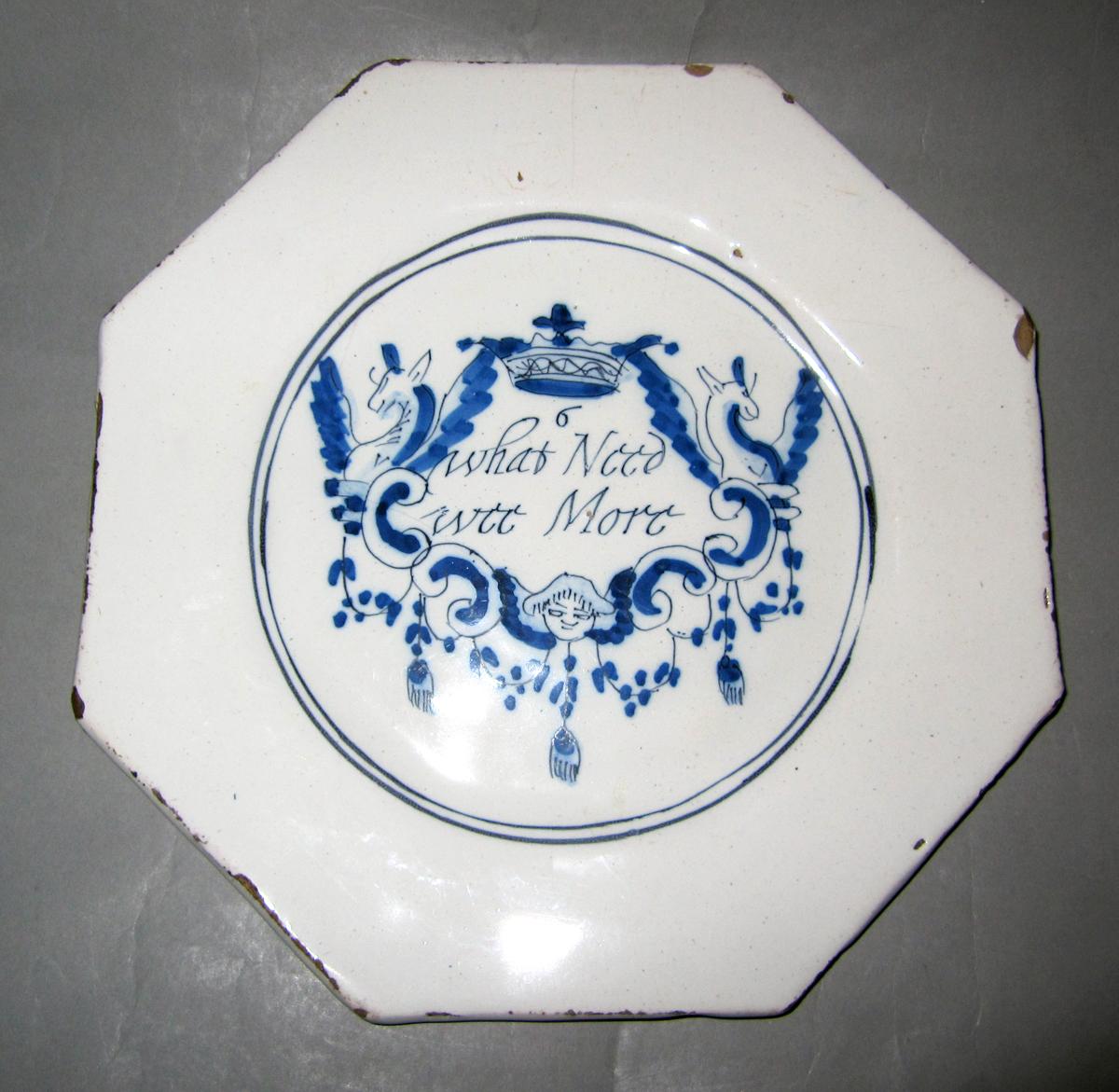 1954.0046.003 Delft plate