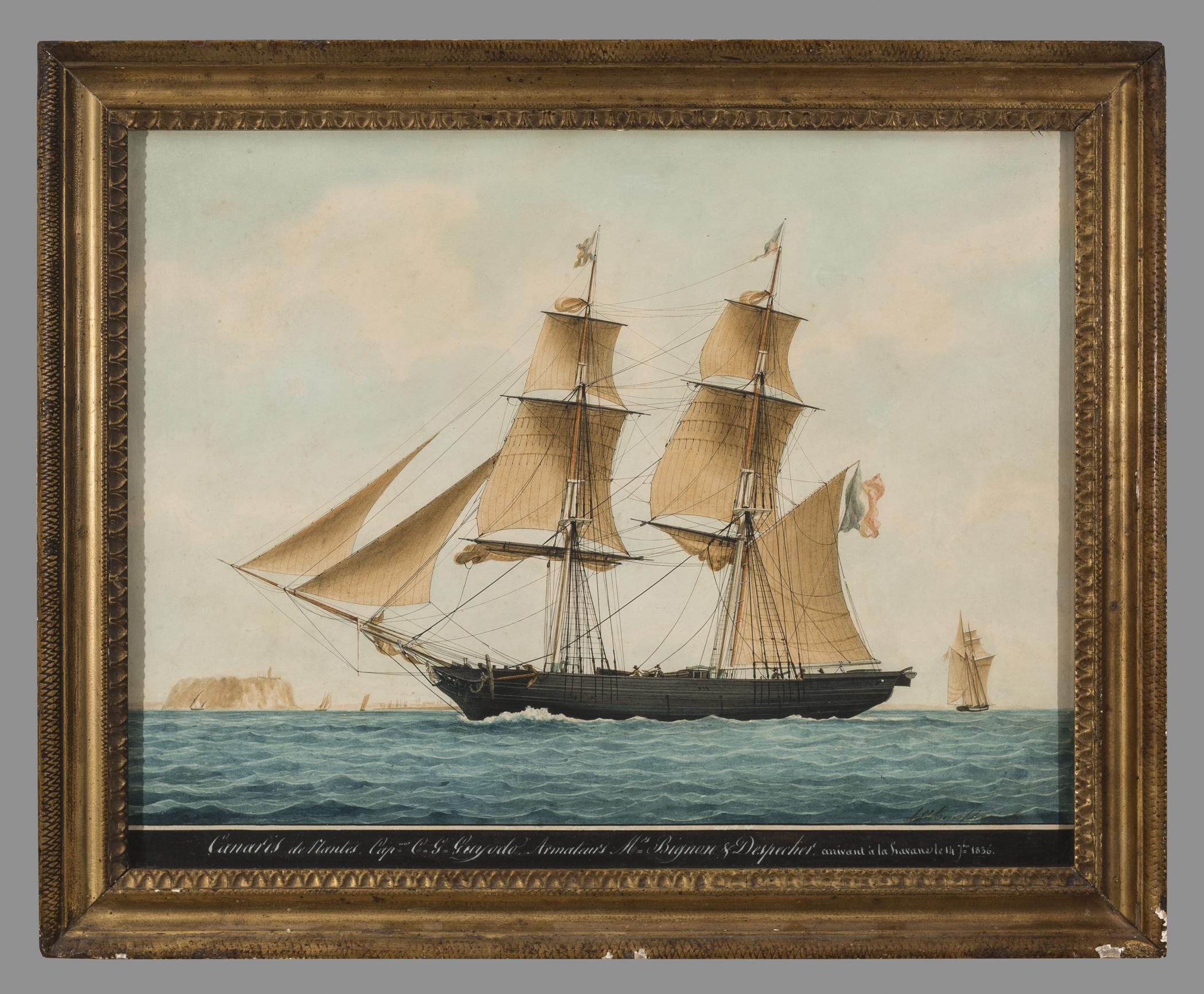 1954.0047 A Drawing, B Frame, view 1