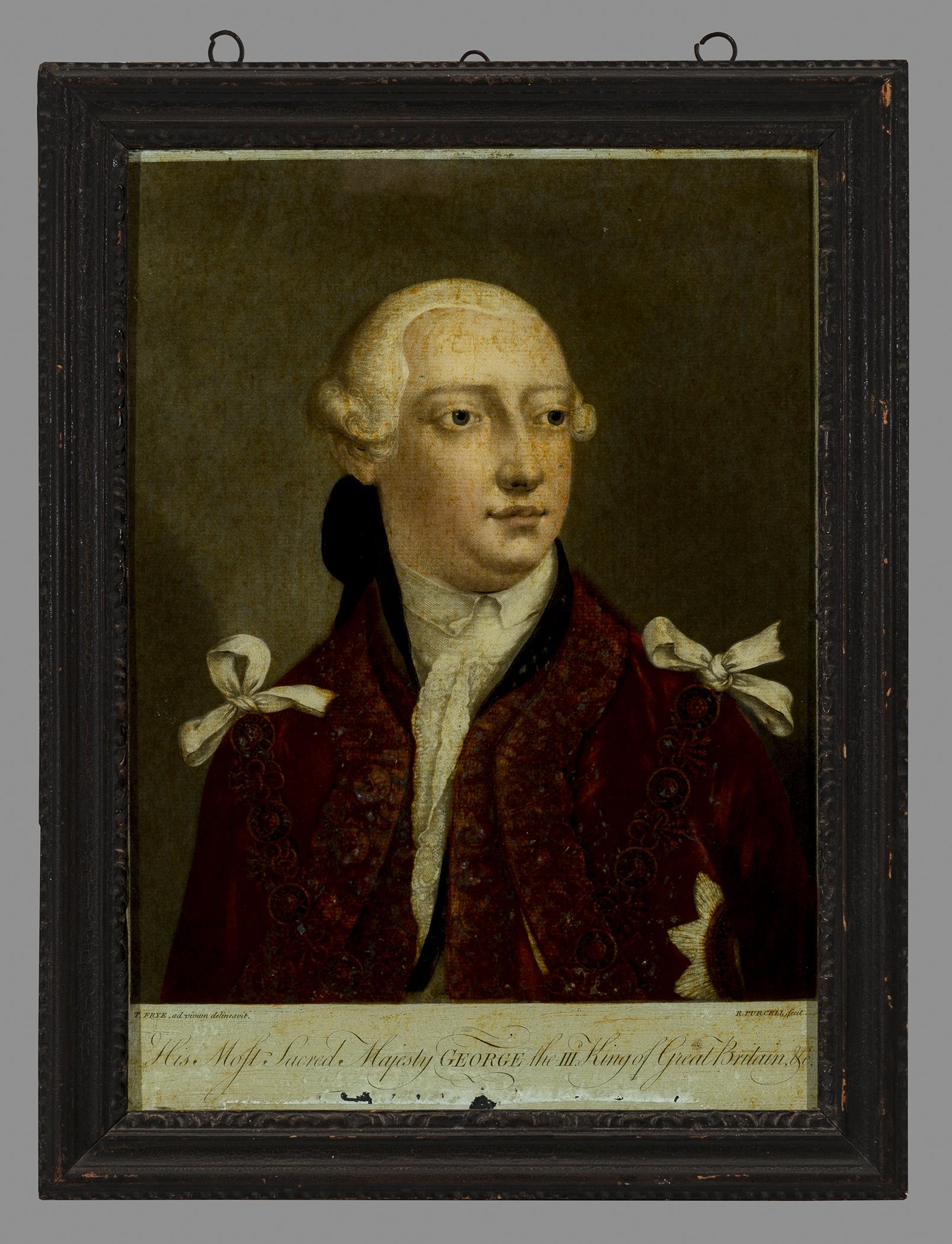 1954.0048.001 A Print on glass, B Frame, view 1