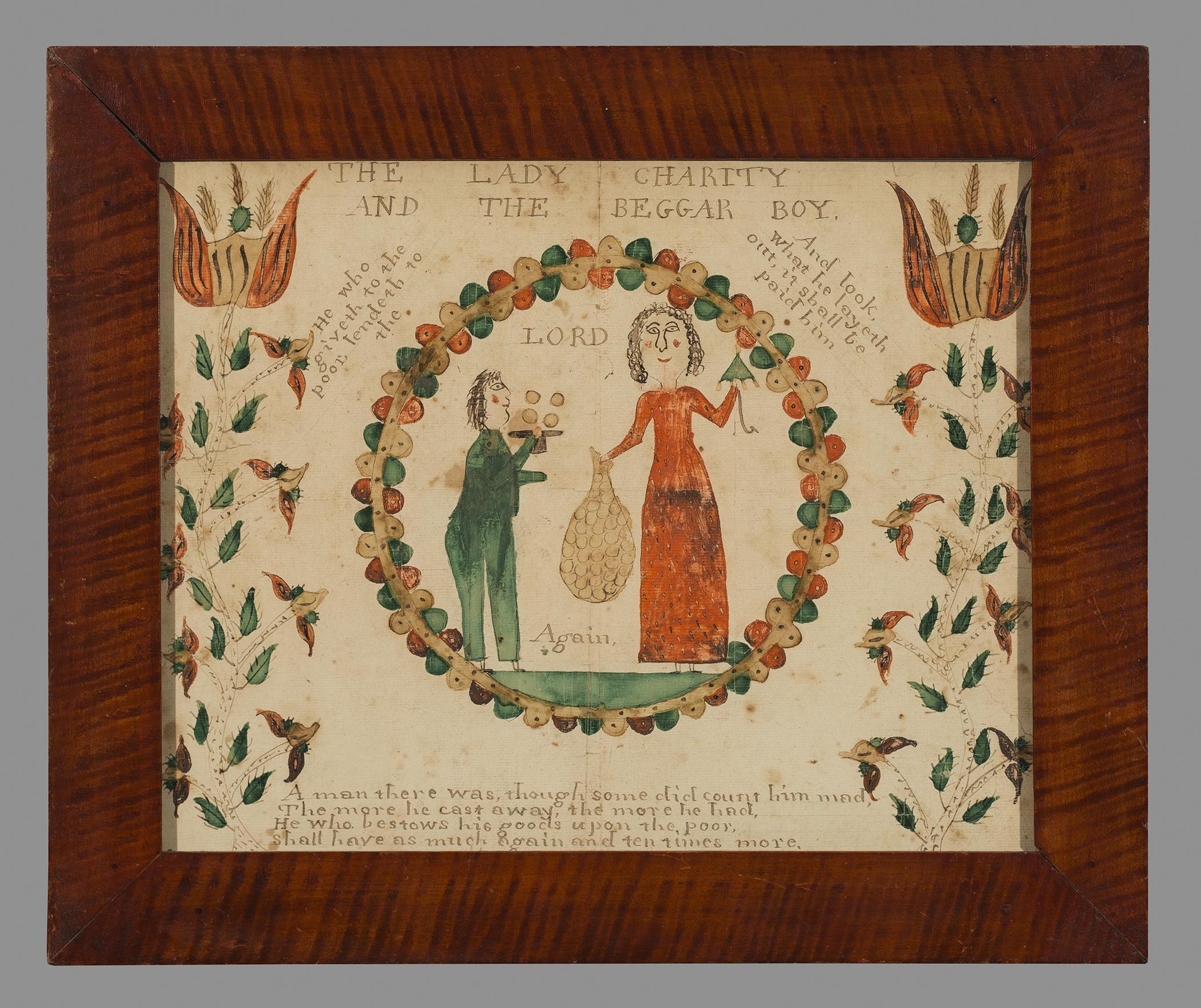 1954.0052 A Drawing, B Frame, view 1