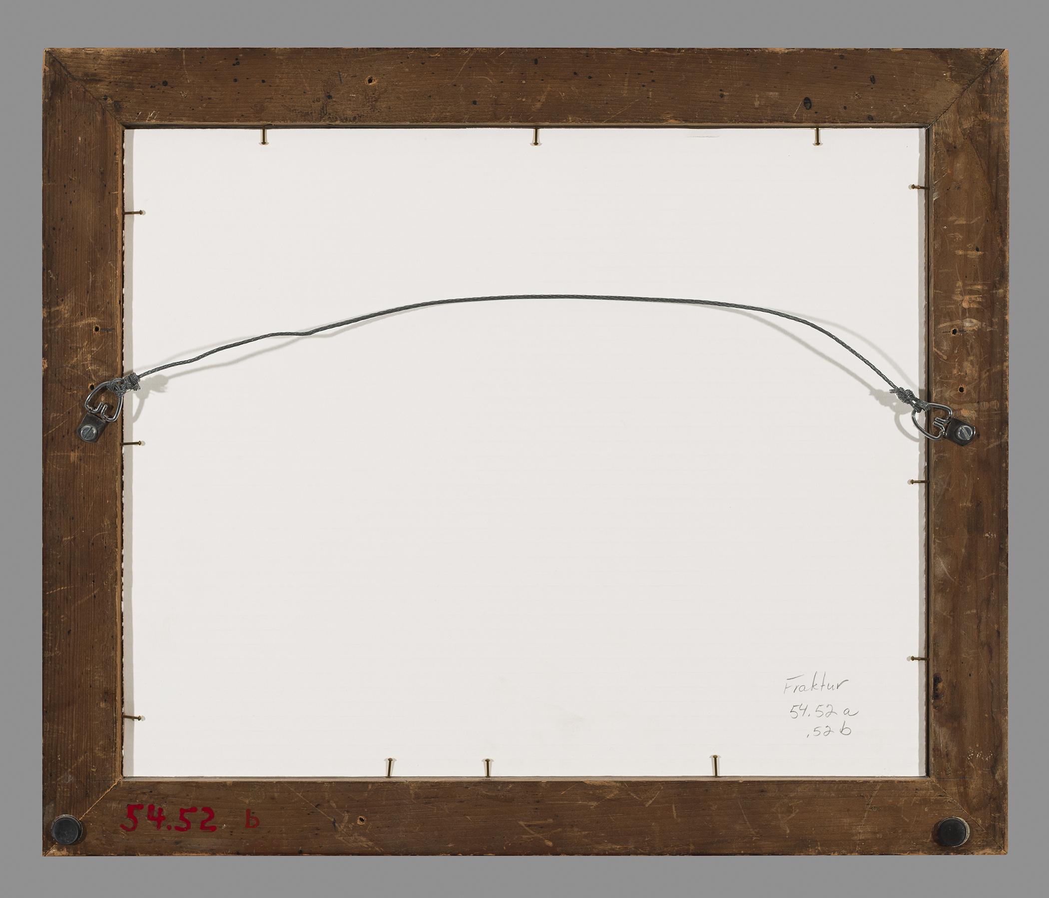 1954.0052 B Frame, view 1, reverse