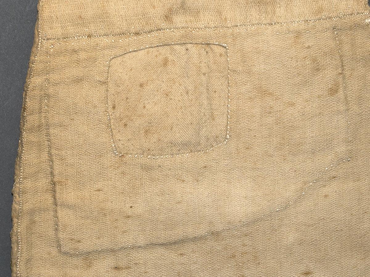 1954.0055.001 Pocket, Verso Detail 2