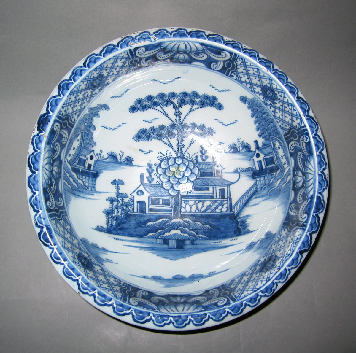 1954.0057 Delft bowl top