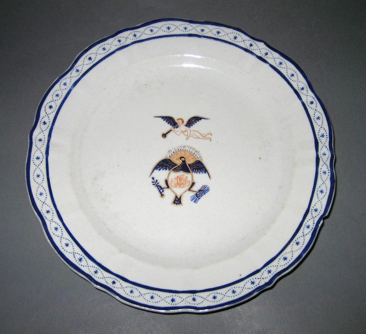 1954.0064 Porcelain Plate