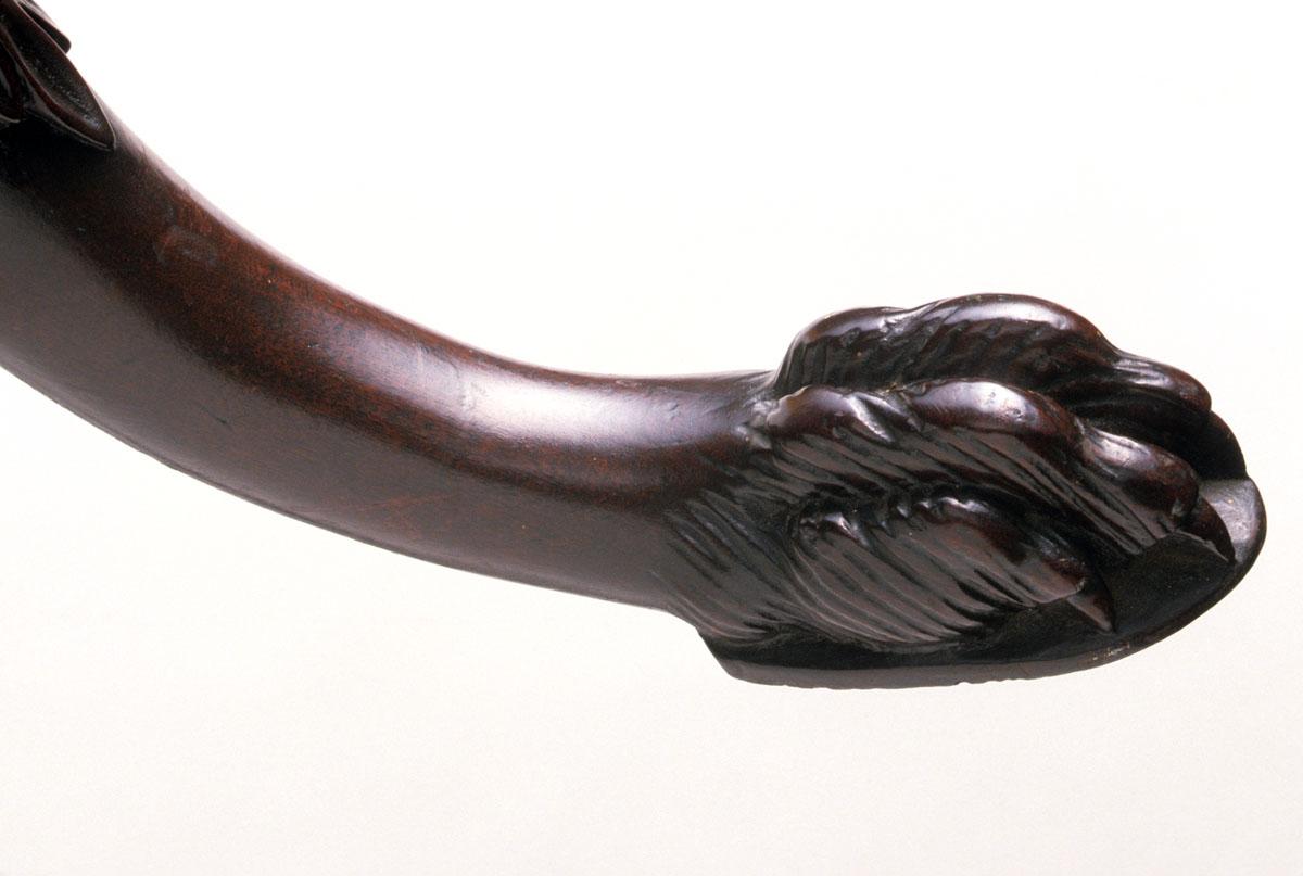 1952.0021 Table, detail, foot