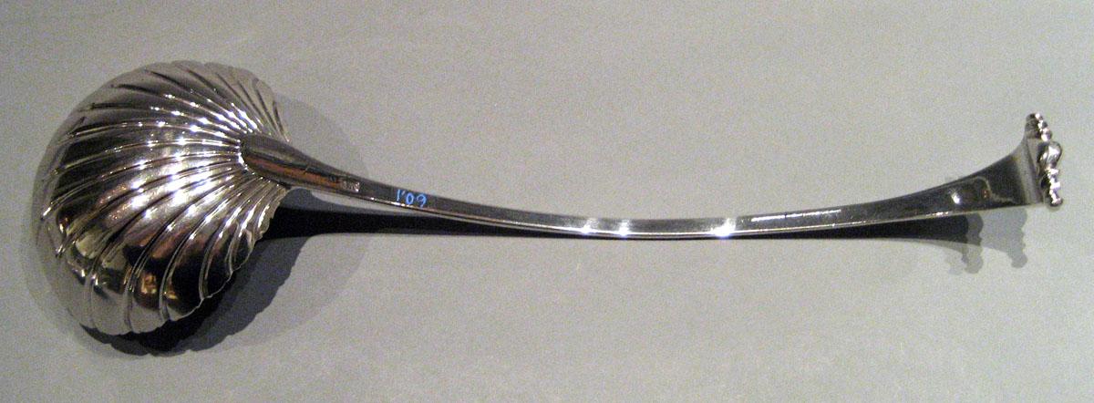 1960.0001 Silver Ladle underside