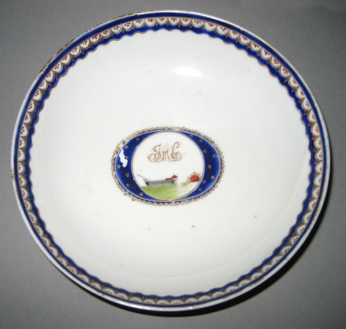 1960.0007.014 Porcelain Saucer