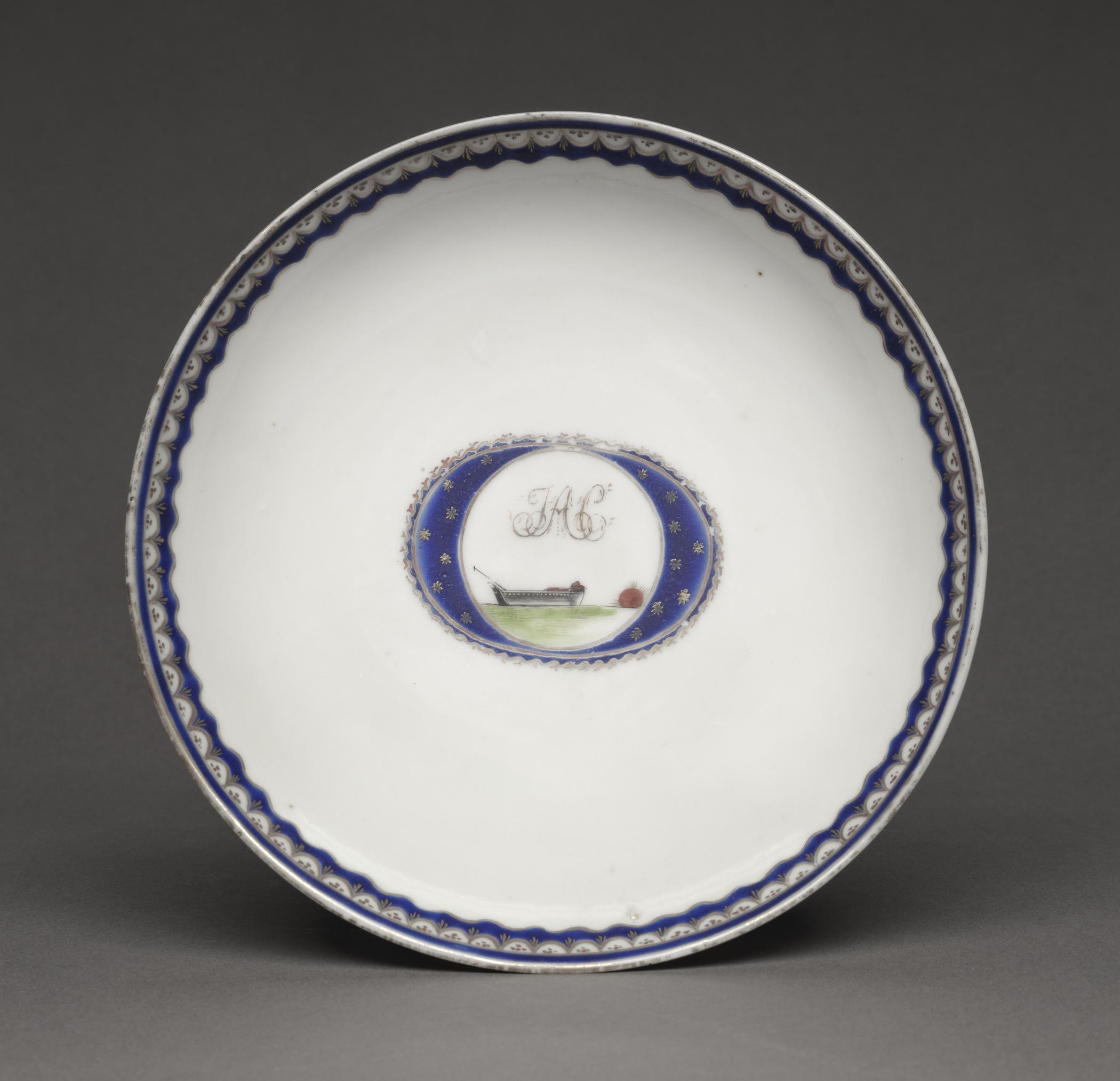 1960.0007.019 Saucer, view 1