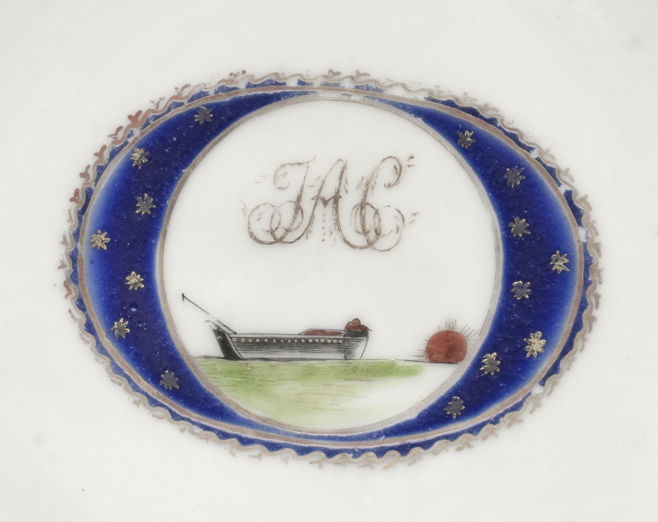 1960.0007.019 Saucer, detail 1
