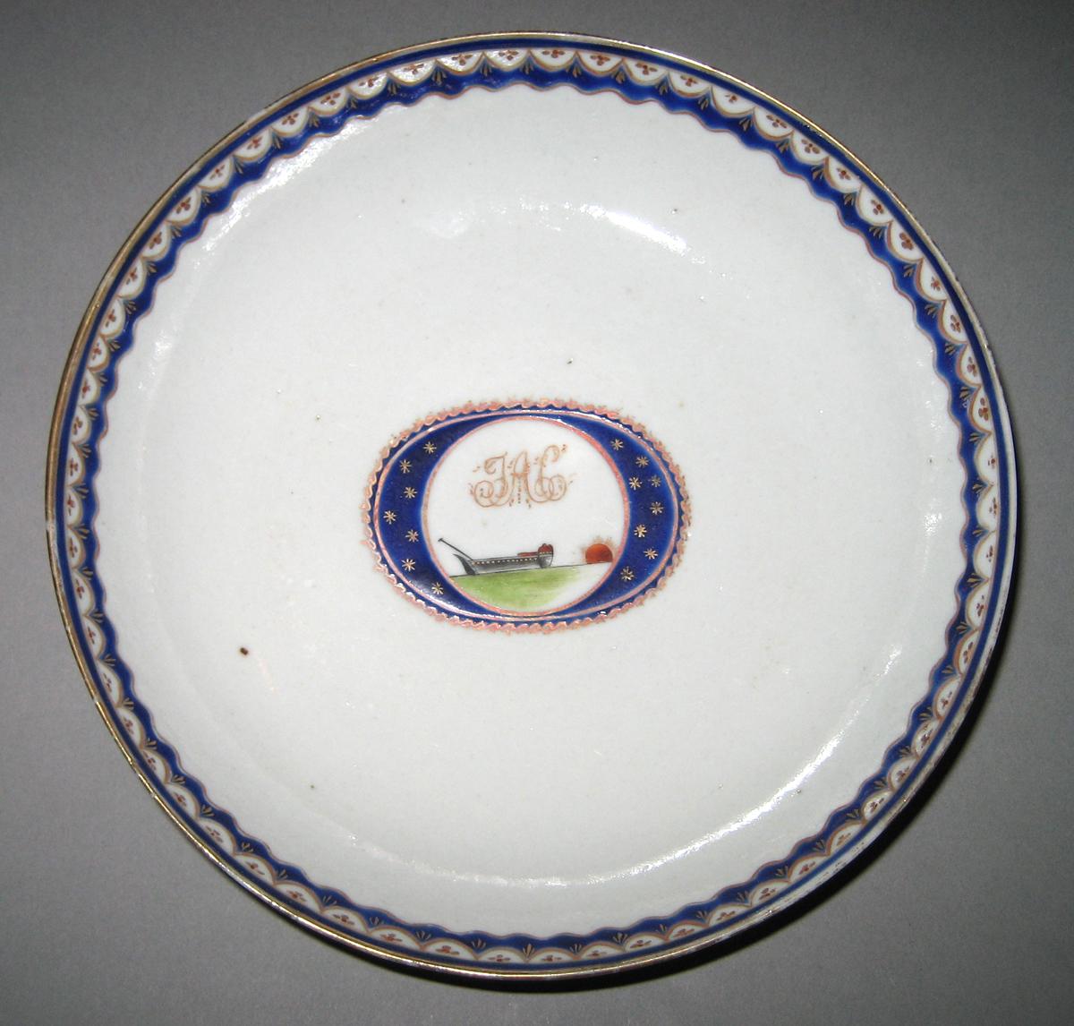 1960.0007.023 Porcelain Saucer