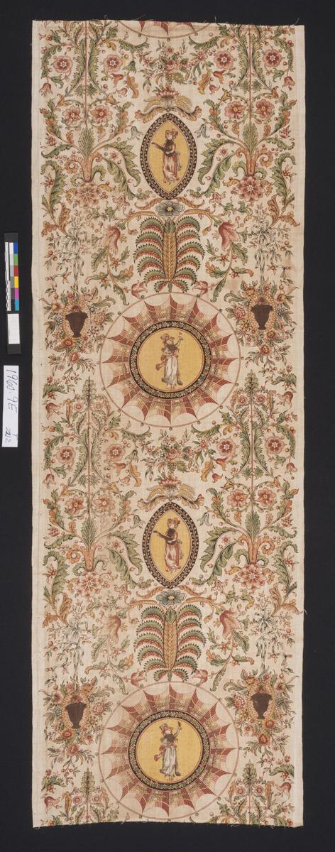 1960.0009 E Textile, printed, view 1