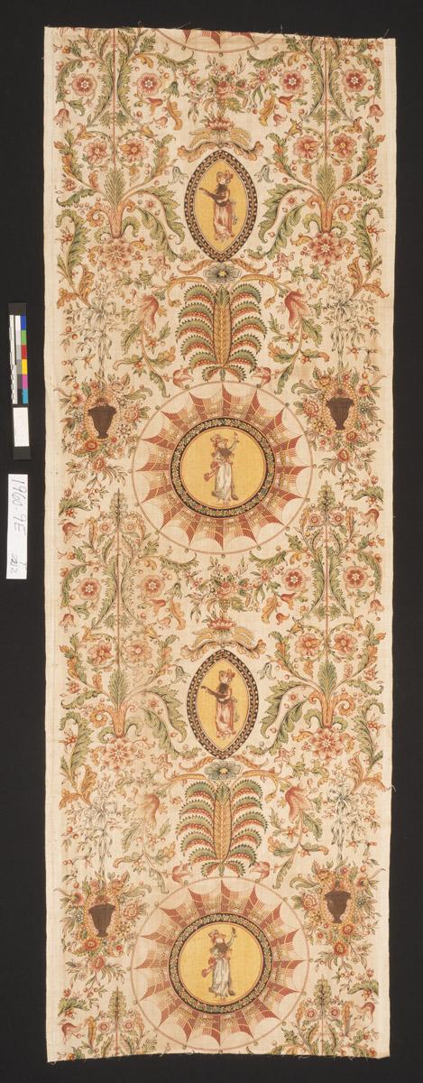 1960.0009 E Textile, printed, view 2