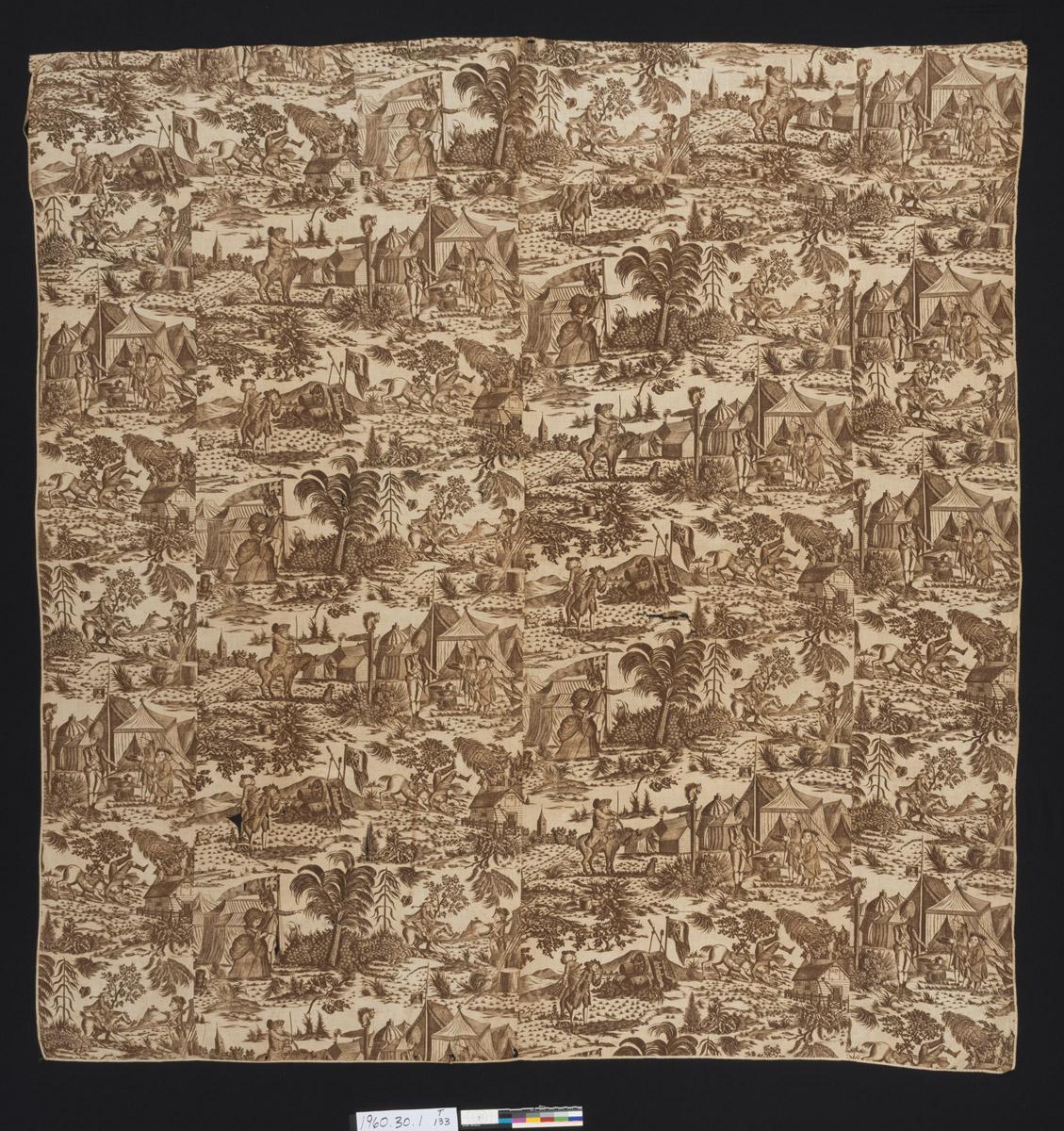 1960.0030.001 Textile, printed