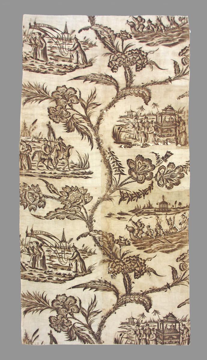 1960.0030.005 textile, printed obverse