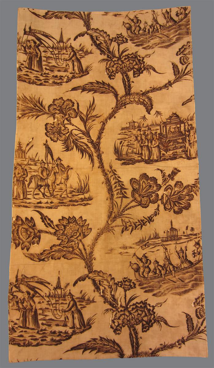 1960.0031.001 textile, printed obverse