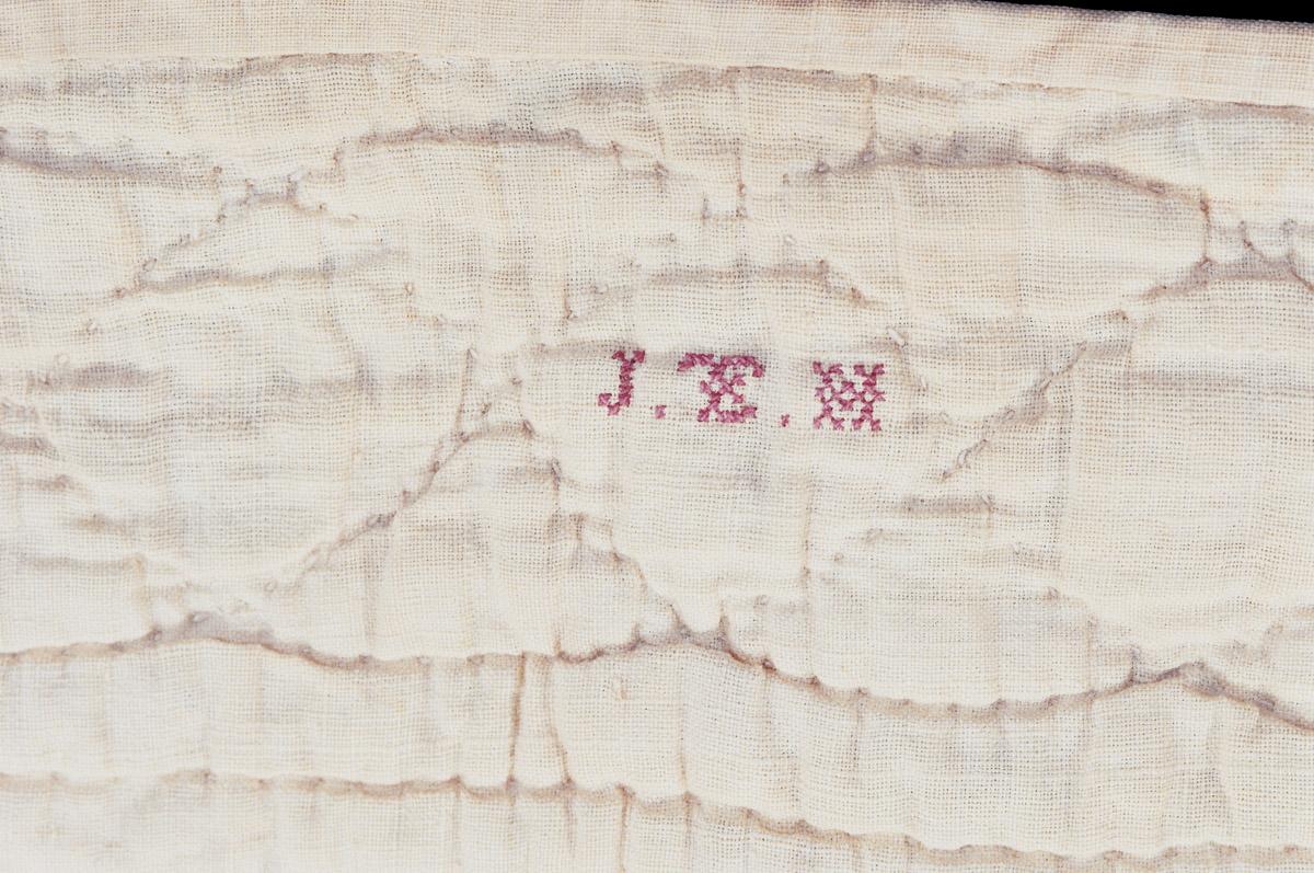 1960.0032.003 Quilt, reverse, detail 7