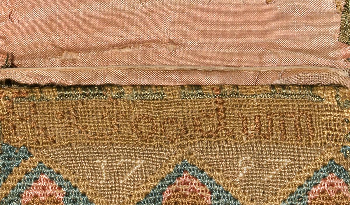 1960.0034.001 Pocketbook, Inside Detail