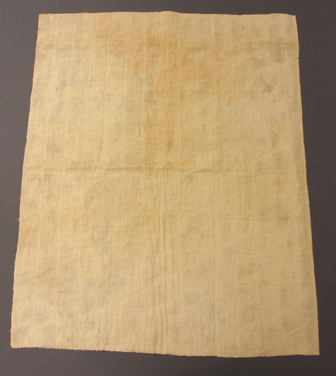 1960.0042.002 Textile, printed partial reverse