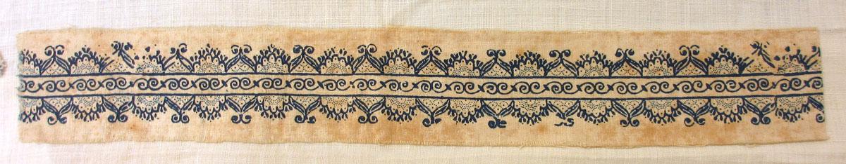 1960.0043.001 A Textile, printed obverse