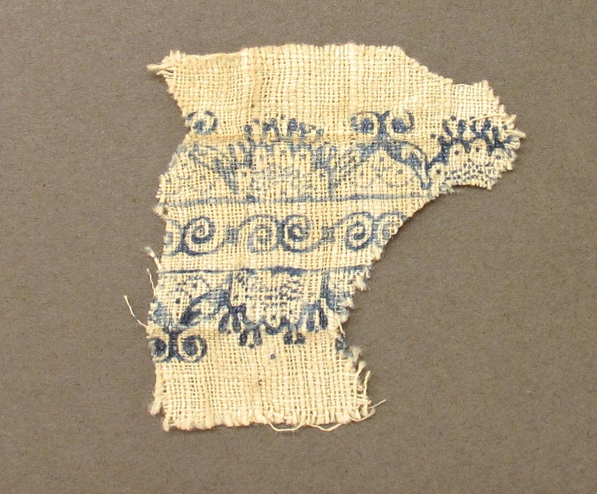 1960.0043.001 B Textile, printed obverse