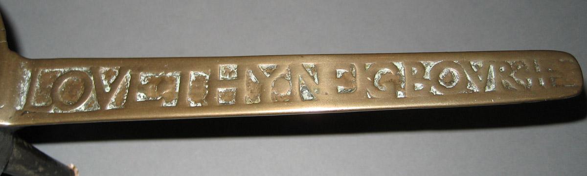 1960.0051 Posnet (inscription)