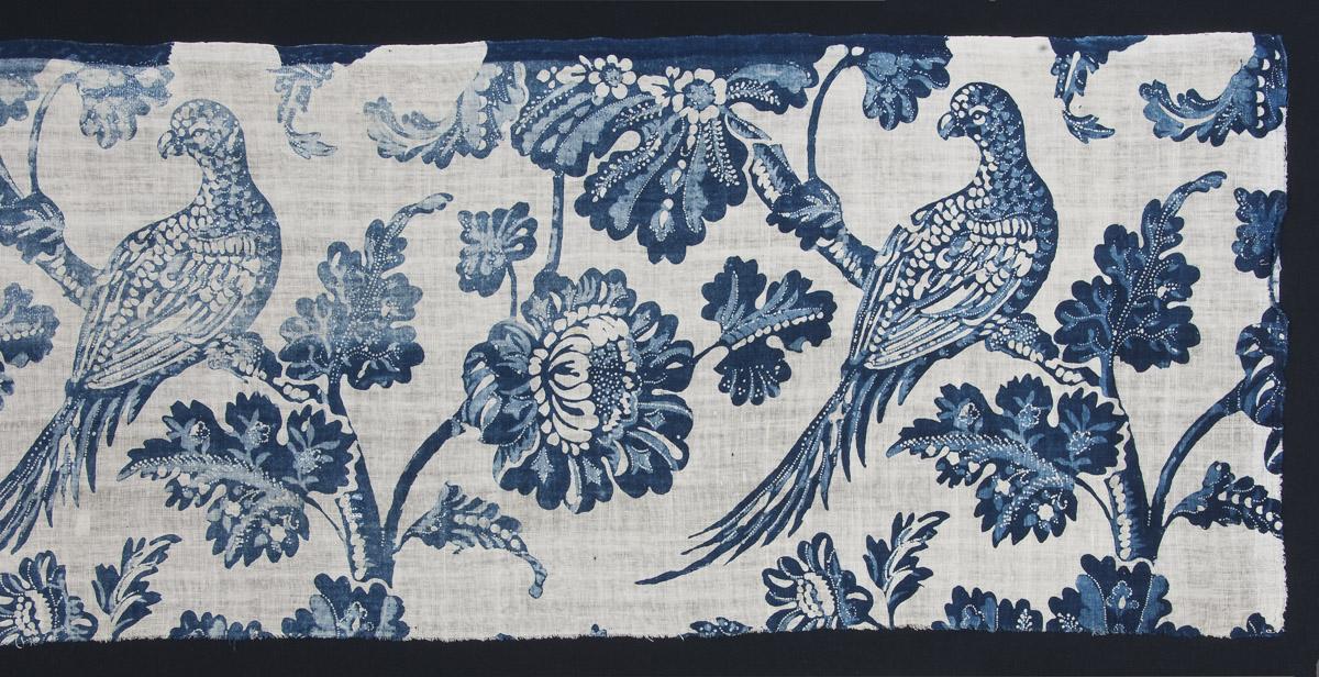 1960.0075 Textile, printed, detail, Book image C54