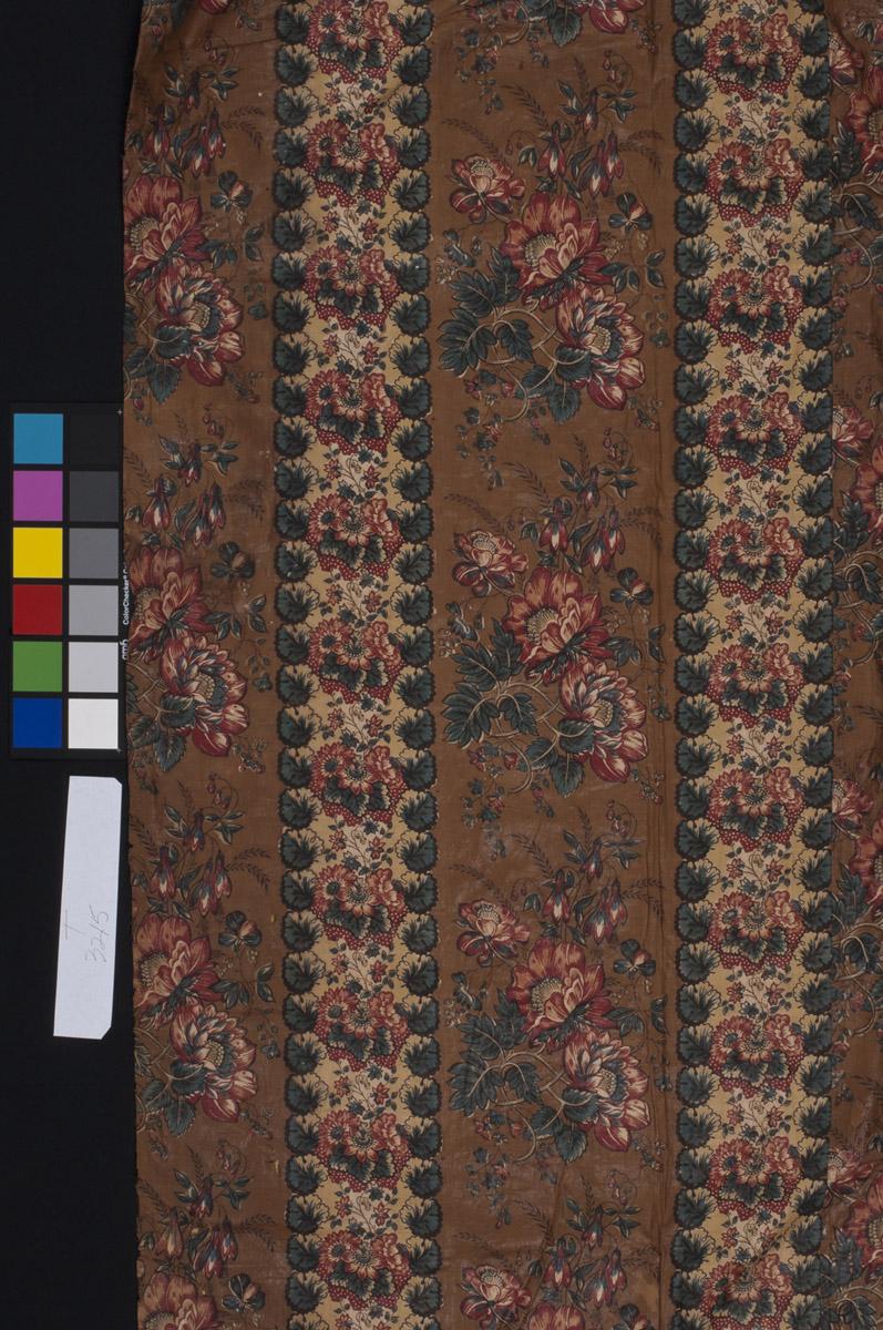 1960.0077 Textile, printed, view 1