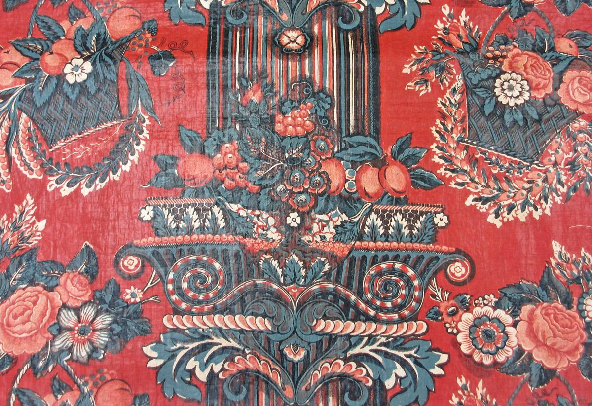 T61.4 Textile, printed, partial design repeat