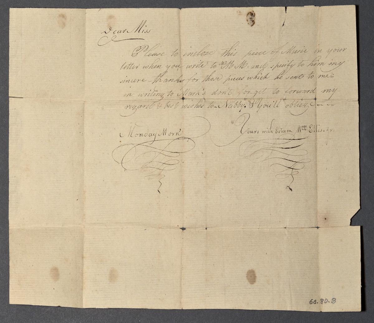 1960.0080.003 Letter, View 2