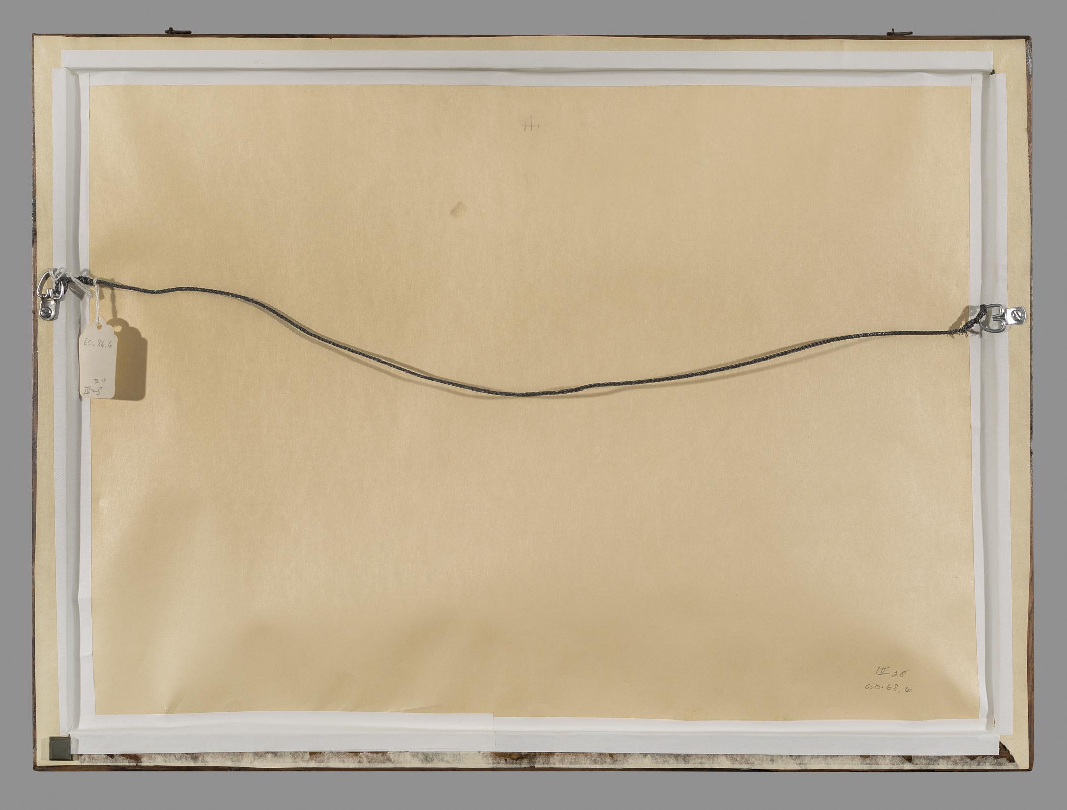 1960.0086.006 Print, view 2, frame, reverse