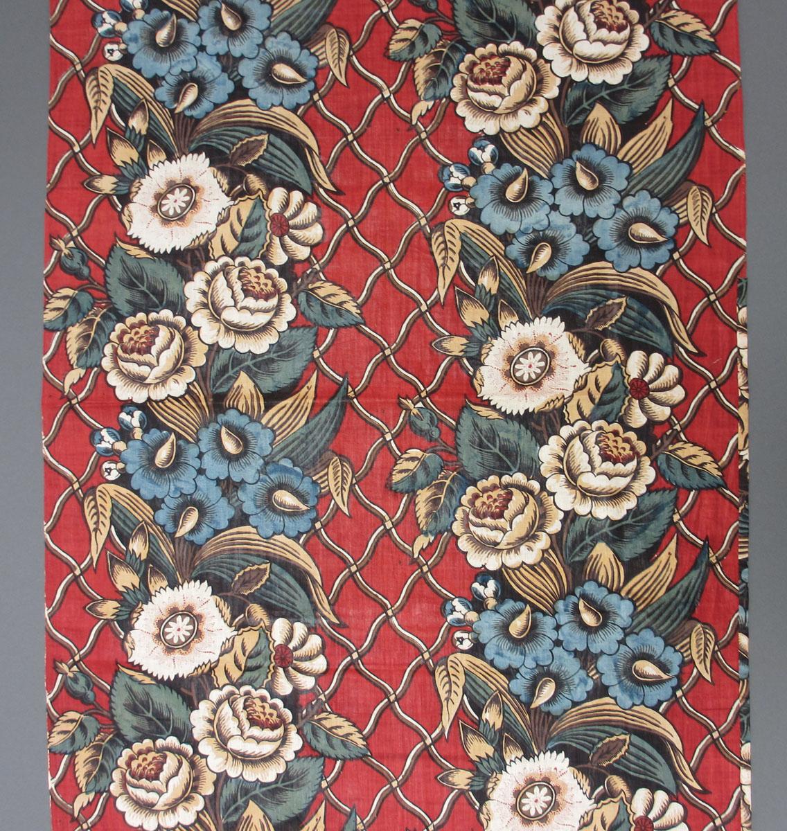 T2207 Textile, printed design repeat