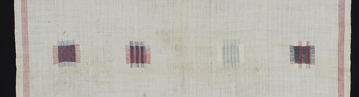 1960.0096 Sampler, Detail 2