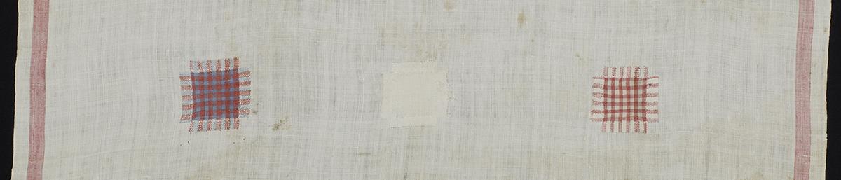 1960.0096 Sampler, Verso Detail 3
