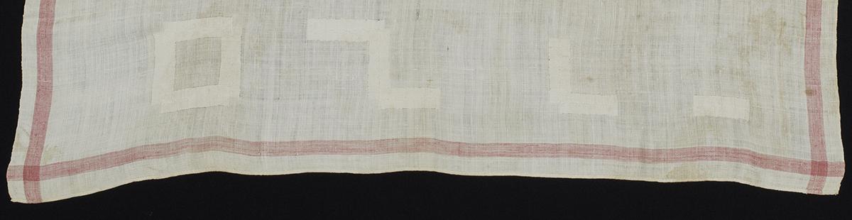 1960.0096 Sampler, Verso Detail 4