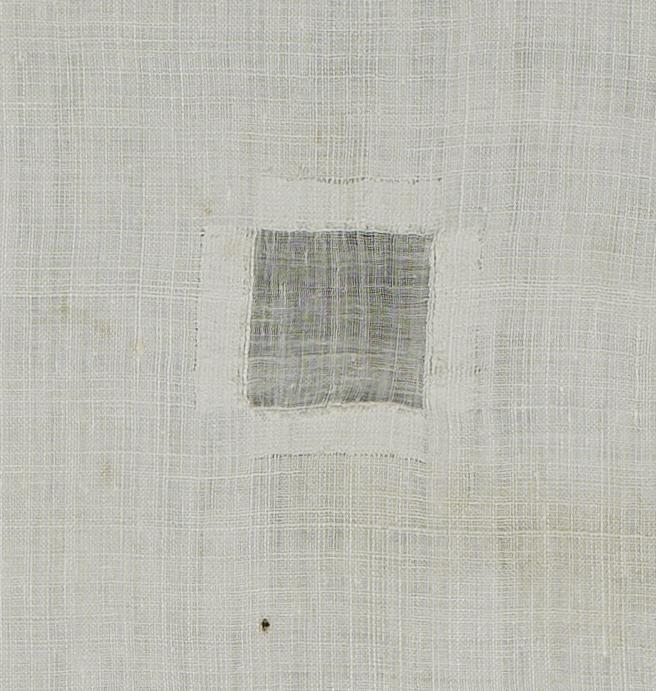 1960.0096 Sampler, Verso Detail 5