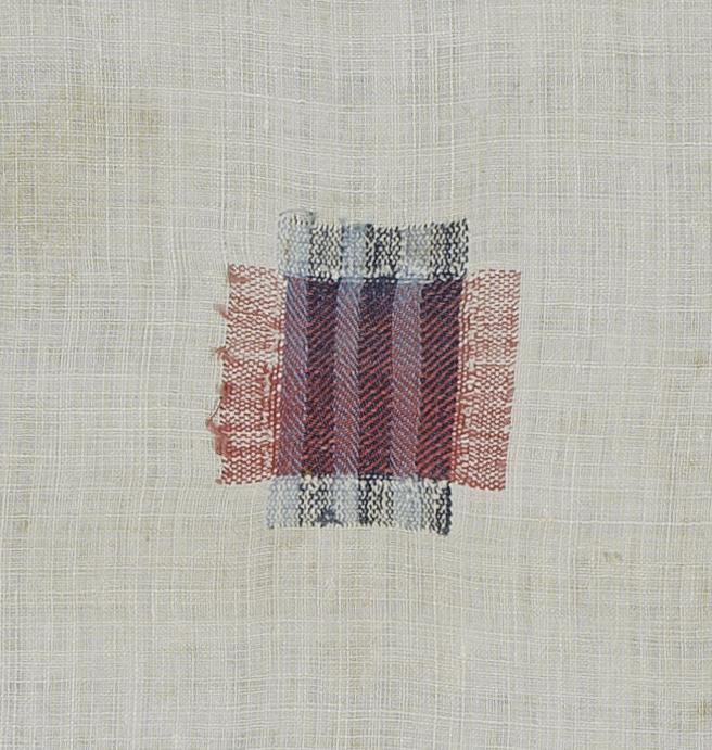 1960.0096 Sampler, Verso Detail 9