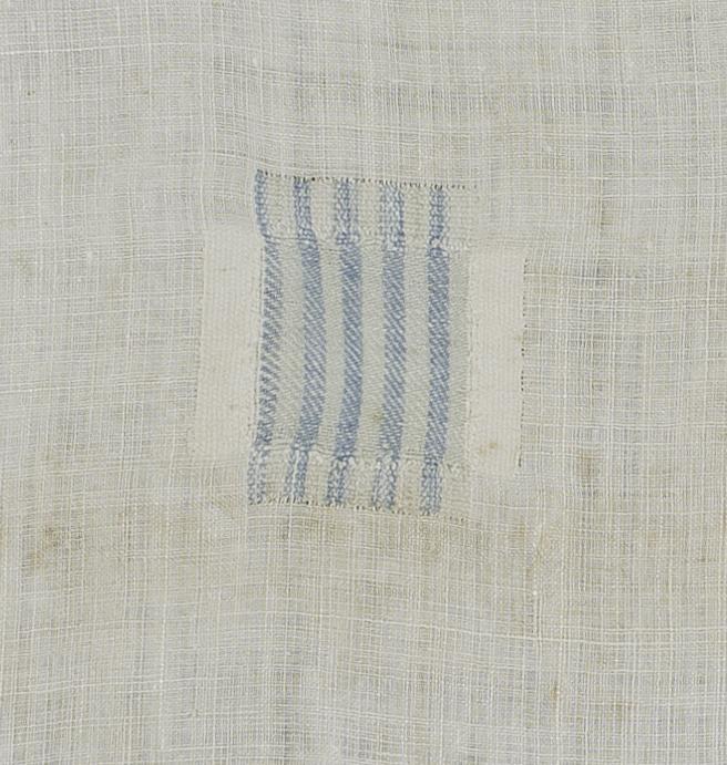 1960.0096 Sampler, Verso Detail 10
