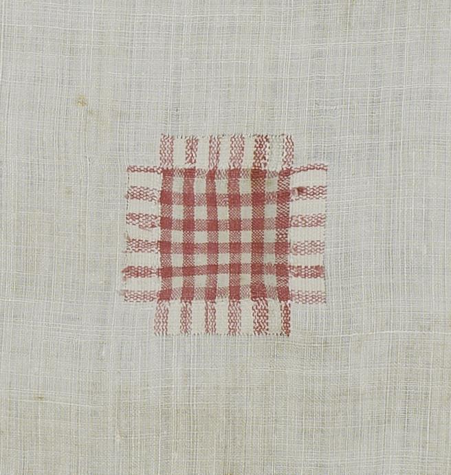 1960.0096 Sampler, Verso Detail 12