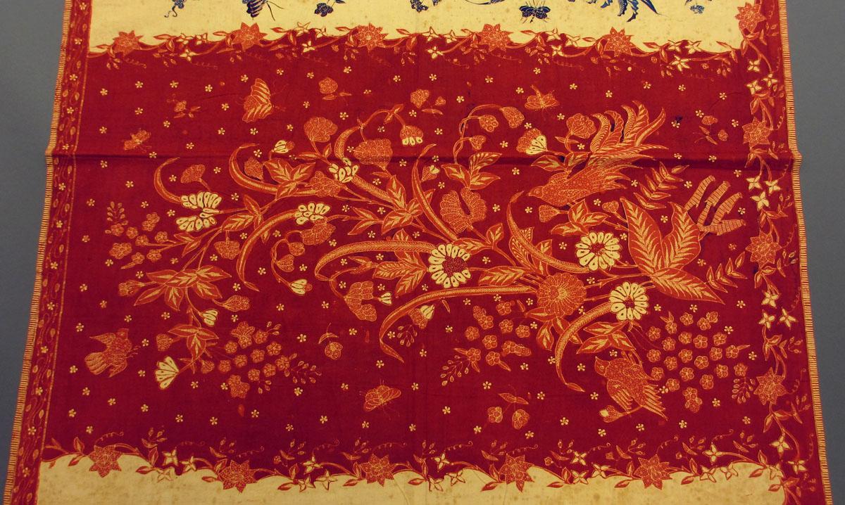 1960.0100 Textile, printed detail 2