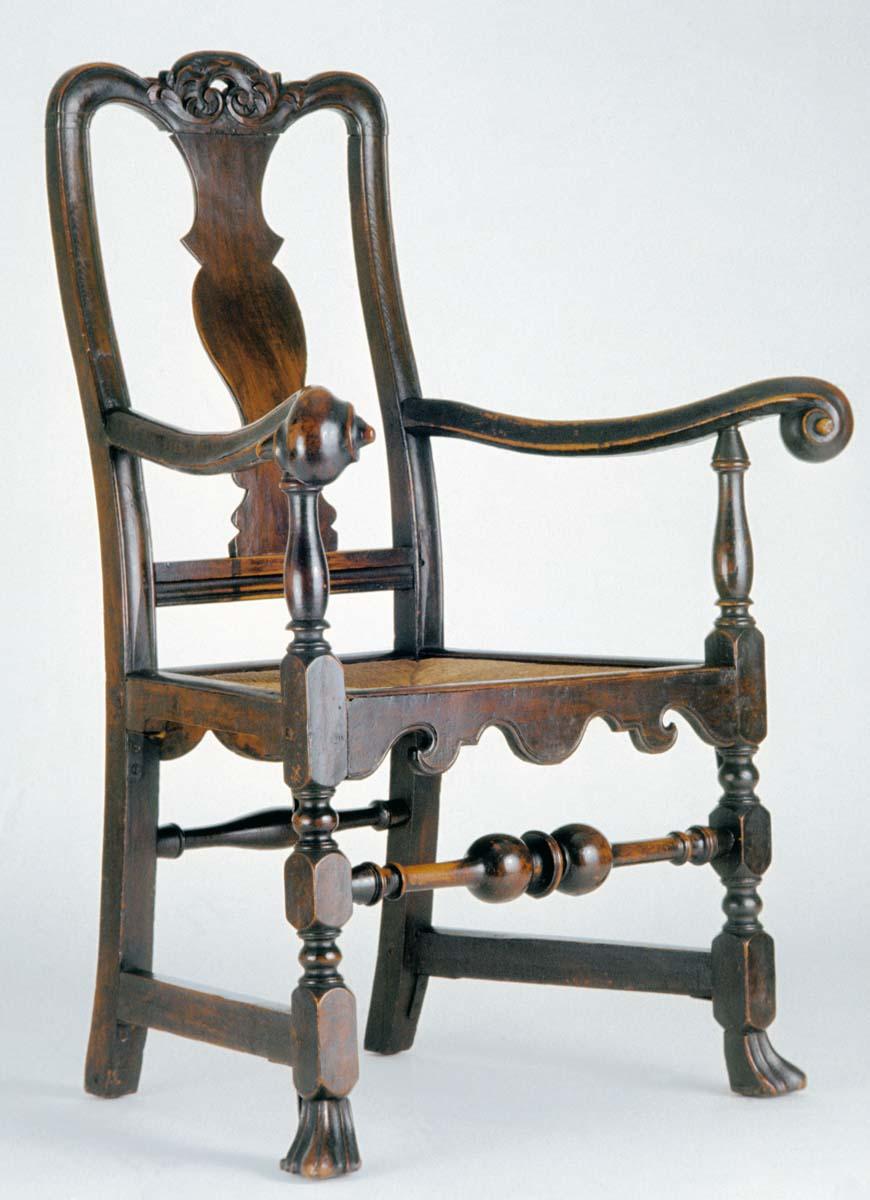1960.0102 Chair, Armchair, view 3