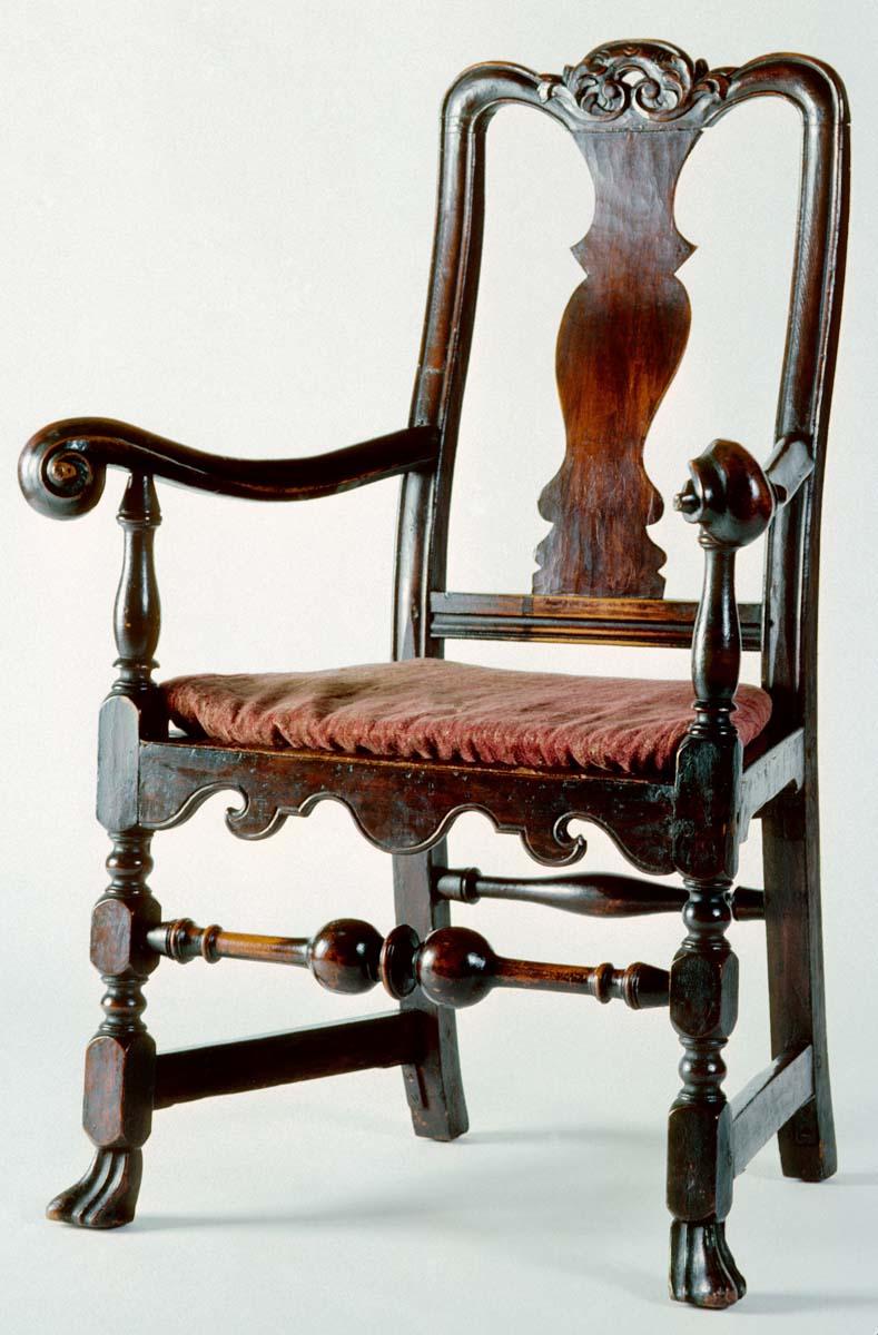 1960.0102 Chair, Armchair, view 2