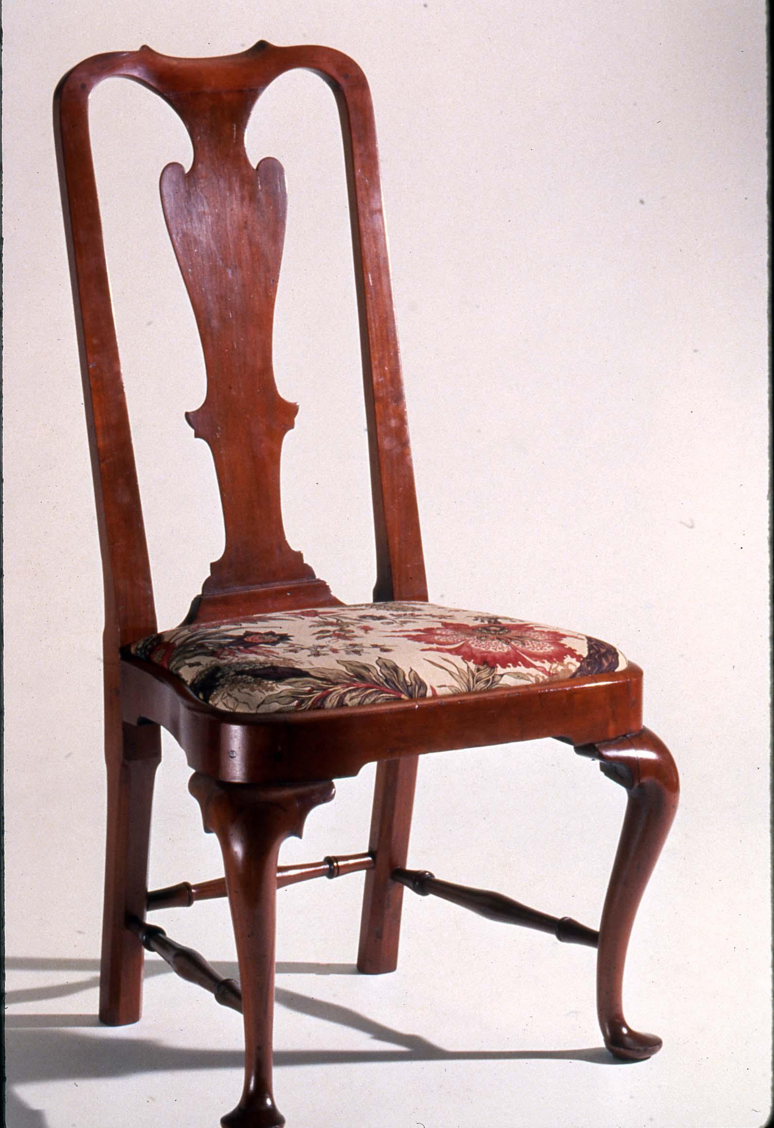1960.0107 Chair, Side chair (detail 2)