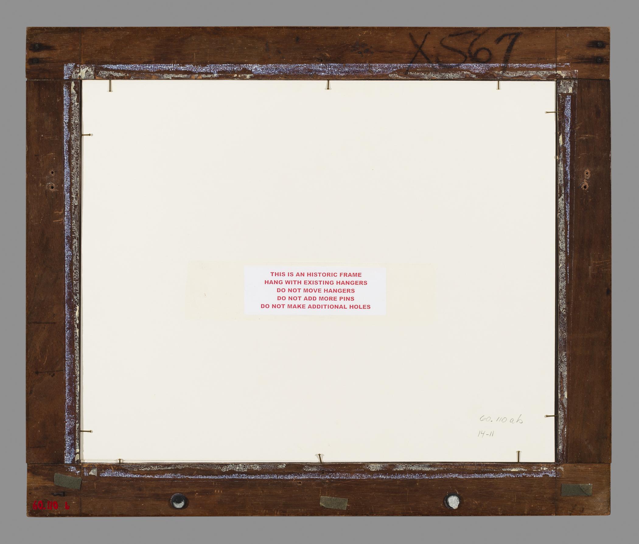 1960.0110 B Frame, reverse
