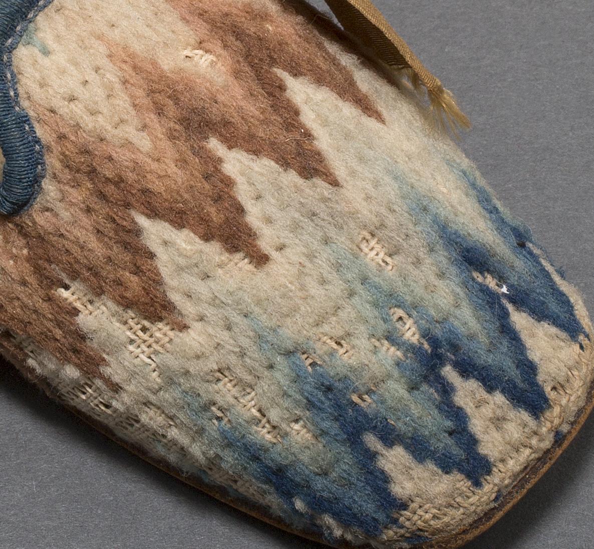 1960.0133 A Child's Shoe, Detail