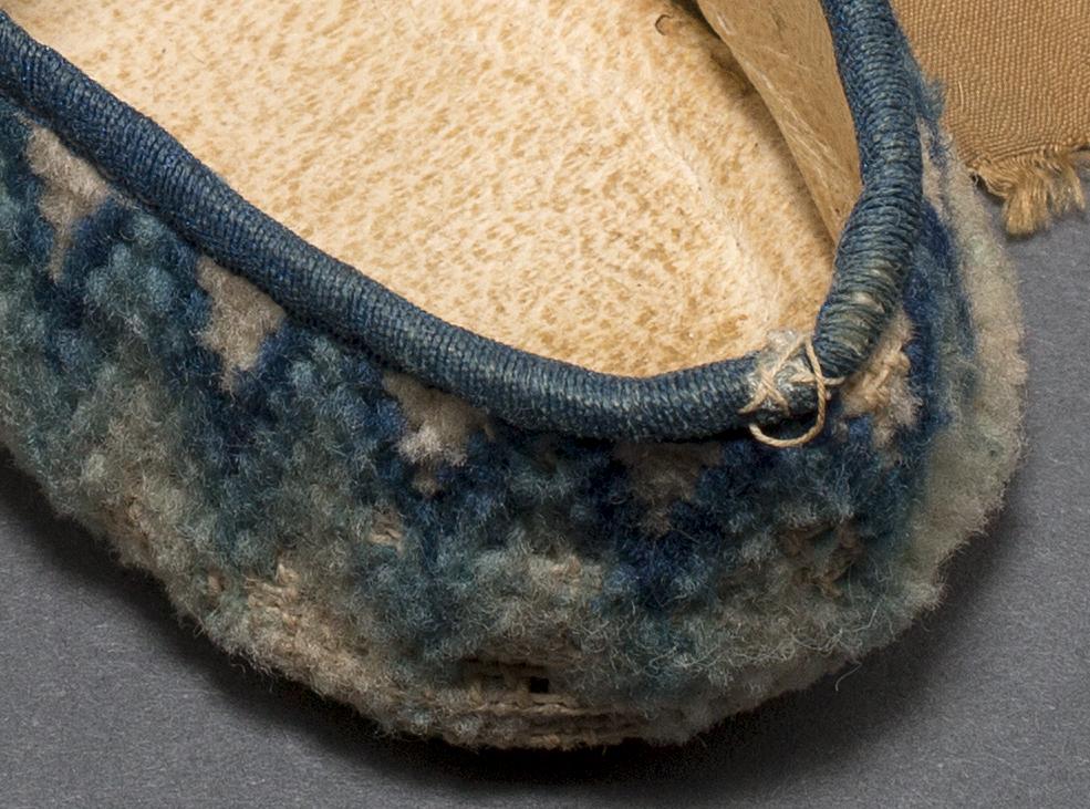 1960.0133 B  Child's Shoe, View 2 Detail