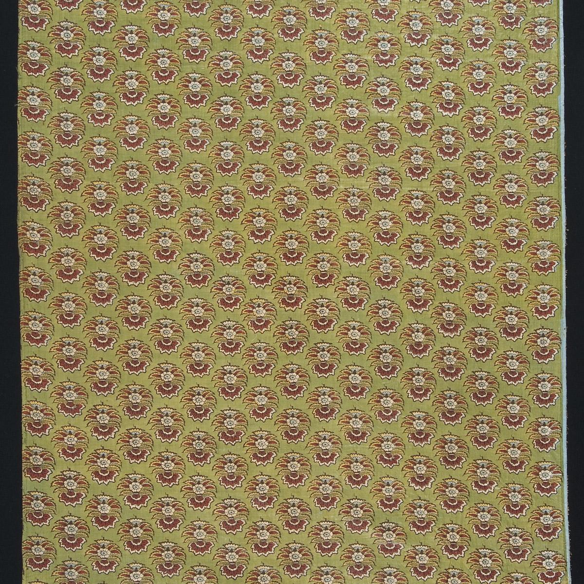 1960.0151.001 Textile, printed, detail 1