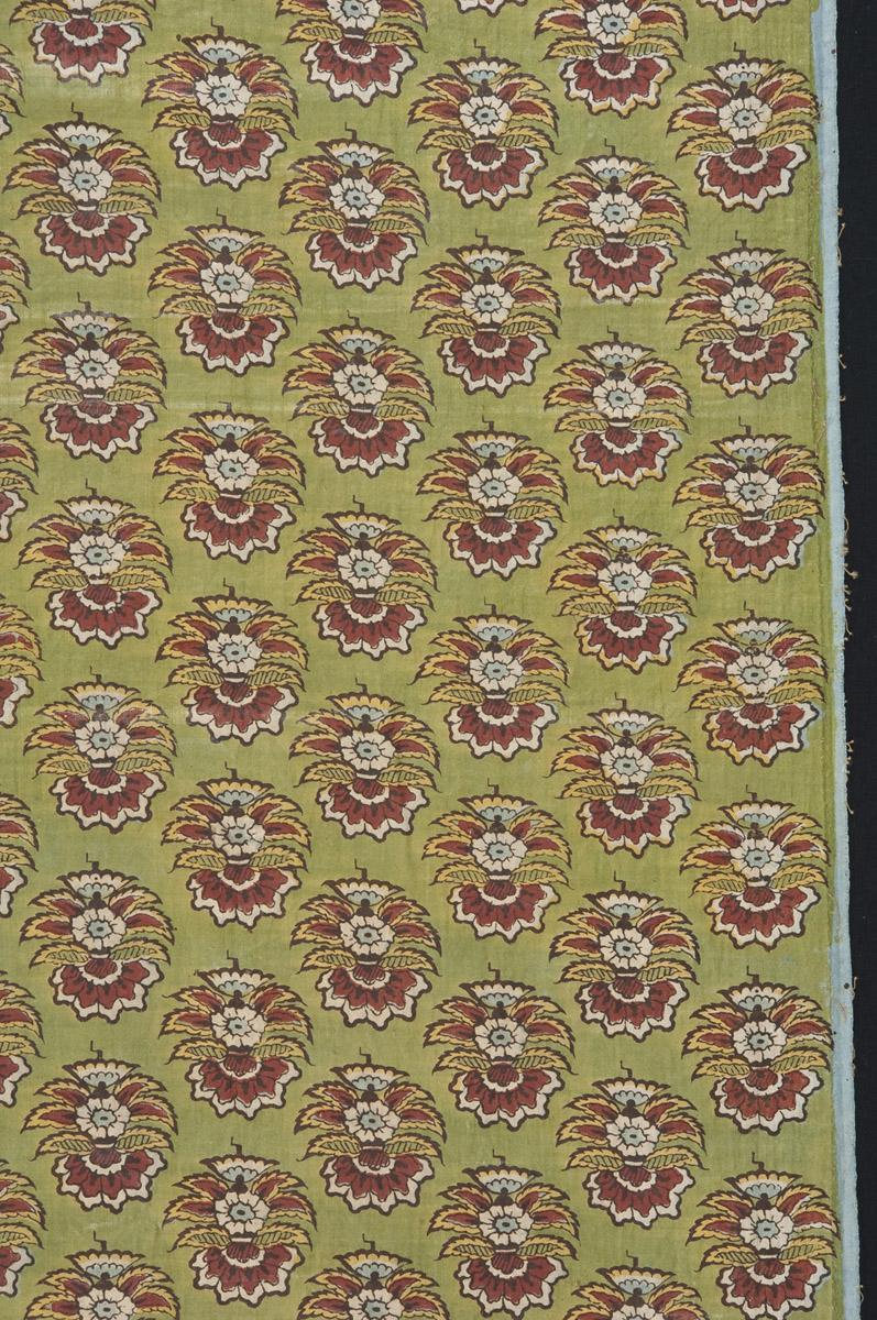 1960.0151.001 Textile, printed, detail 2