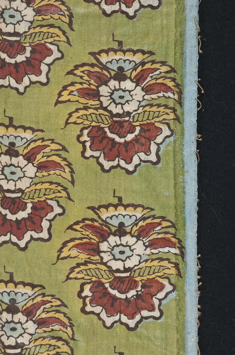 1960.0151.001 Textile, printed, detail 3